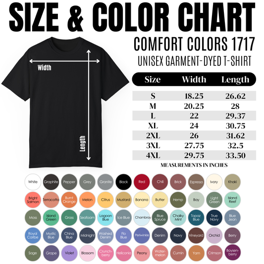 Build a Comfort Color T-Shirt